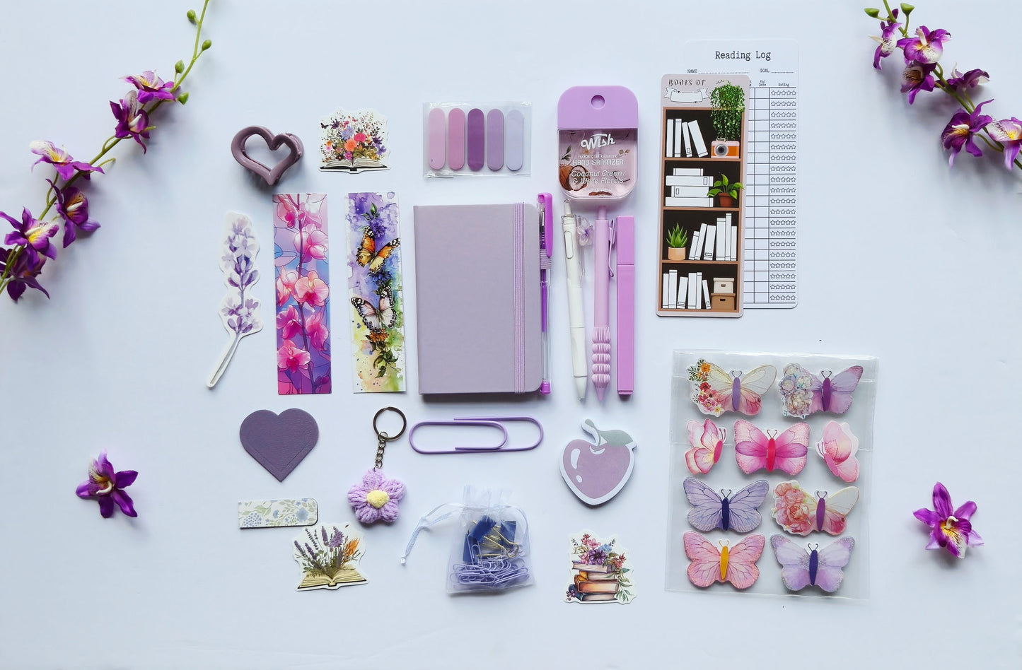 Spring Bookish Bundle Collection "Lavender"